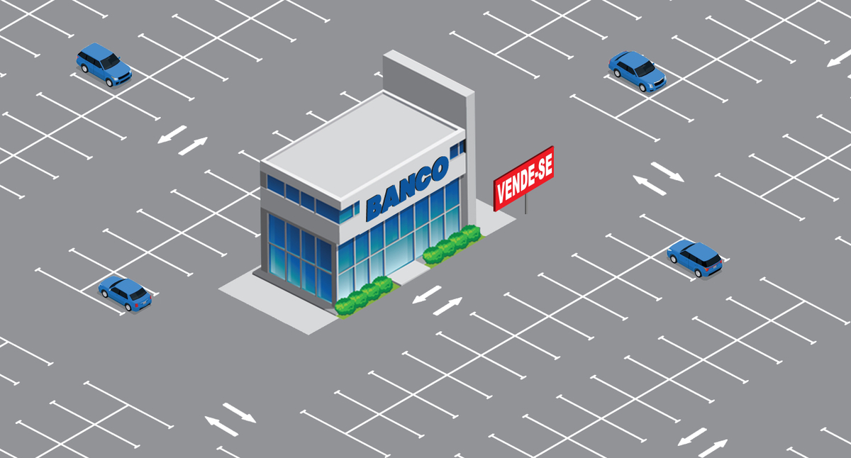 Incorporadoras compram agências bancárias para superar escassez de terrenos