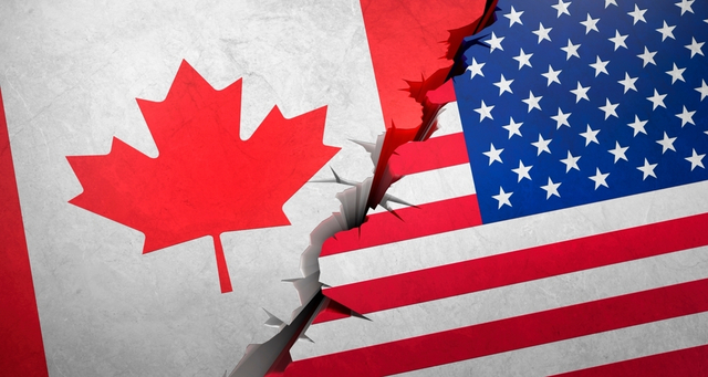 Os canadenses não querem pisar nos EUA