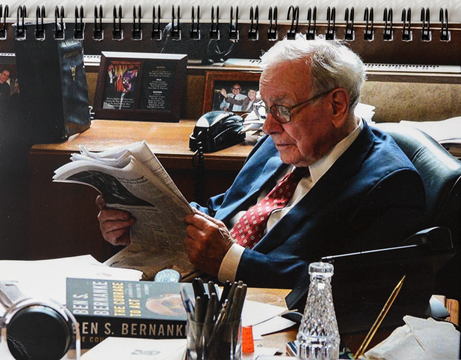 Warren Buffett se aposenta. No auge