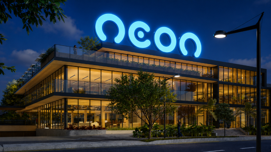 No Neon, o novo escritório é de madeira – e em Pinheiros