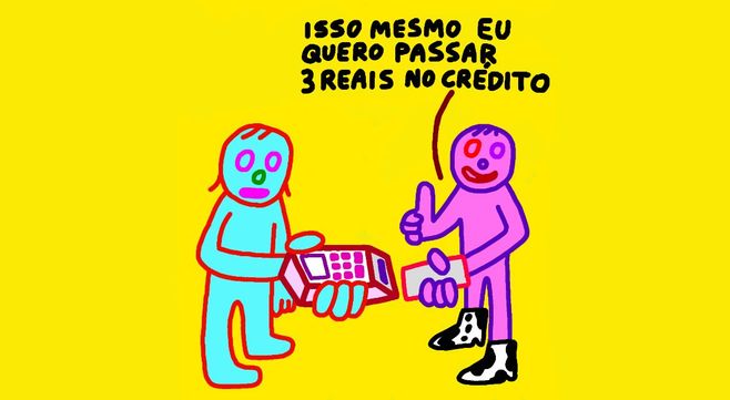Eu quero passar R$ 3 no crédito — by Pedro Vinicio