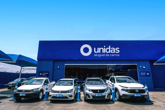 Unidas sofre com seminovos mas vê espaço para aumento da diária